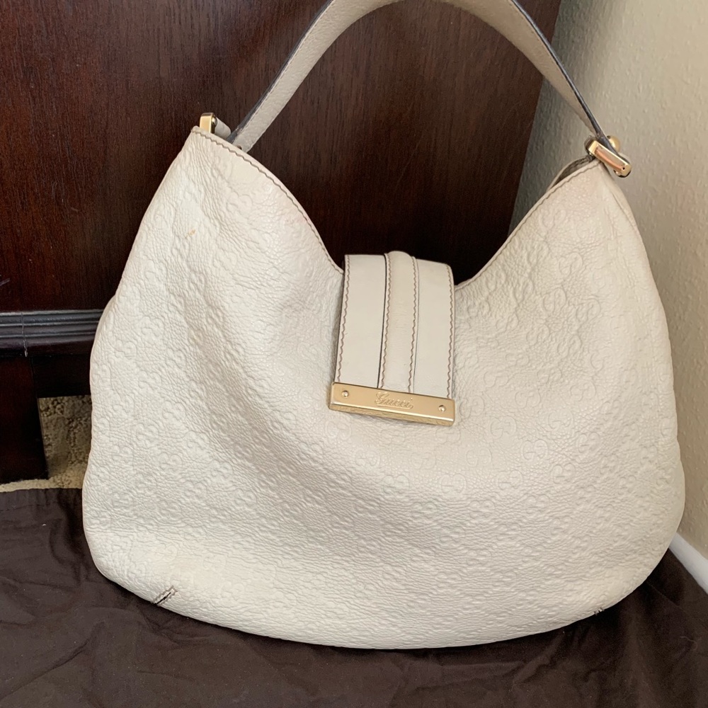 Lady Web- Guccissima Leather Hobo Bag.